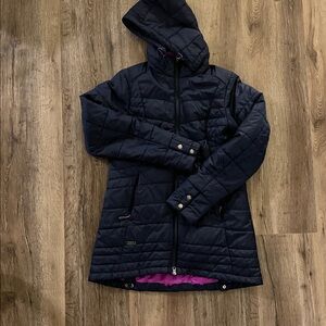 Outdoor Research Women’s Navy Blue hooded Jacket